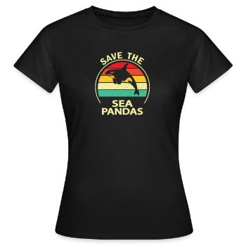 Orque - T-shirt Femme - noir - Devant - AI Model Female 172 dark (172cm)