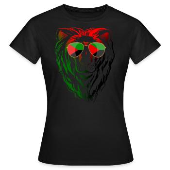 Martinique - T-shirt Femme - noir - Devant - AI Model Female 172 dark (172cm)