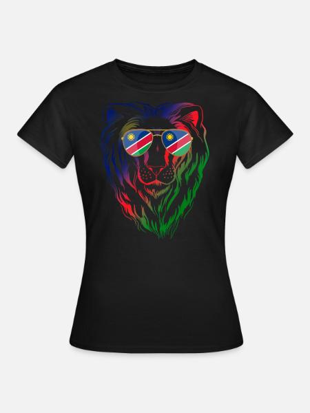 Namibia - Frauen T-Shirt - Schwarz