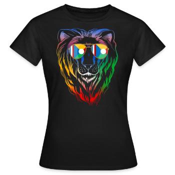 Réunion - Women's T-Shirt - black - Front - AI Model Female 172 dark (172cm)