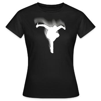 Je suis Assassin / Méchant / Reaper 💗 Game Nerd - T-shirt Femme - noir - Devant - AI Model Female 172 dark (172cm)