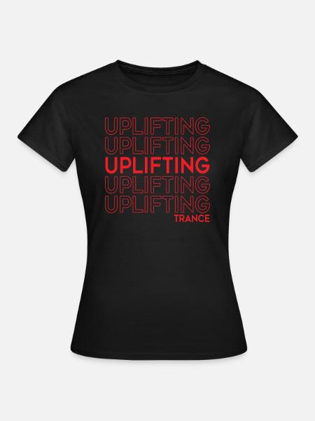 Uplifting Trance | Uplifting Trance For Life - Women's T-Shirt - black