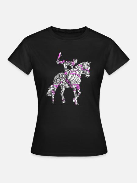 Voltigieren - Frauen T-Shirt - Schwarz