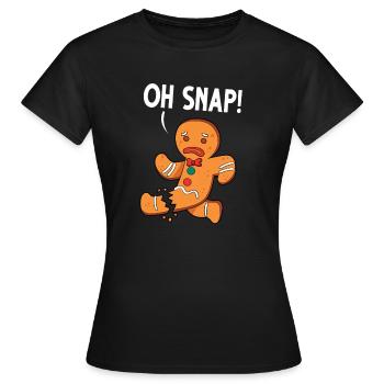 Leg surgery wheelchair lost leg - Women's T-Shirt - black - Front - AI Model Female 172 dark (172cm)