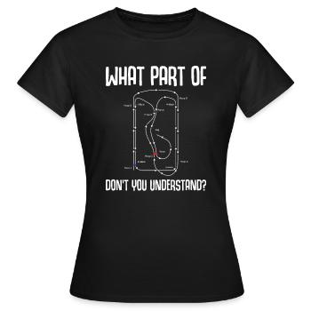 Croquet - Frauen T-Shirt - Schwarz - Vorne - AI Model Female 172 dark (172cm)