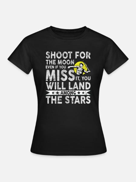 Speerwurfstrecker Leichtathletik Speerwerfer - Frauen T-Shirt - Schwarz