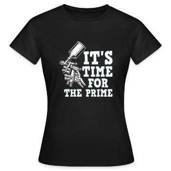 Auto Body Painter Auto Maler Sprayer - T-shirt Femme - noir - Devant - AI Model Female 172 dark (172cm)