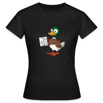 Résoudre des mots croisés - T-shirt Femme - noir - Devant - AI Model Female 172 dark (172cm)