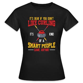 Locken - Frauen T-Shirt - Schwarz - Vorne - AI Model Female 172 dark (172cm)