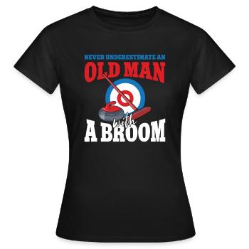 Locken - Frauen T-Shirt - Schwarz - Vorne - AI Model Female 172 dark (172cm)