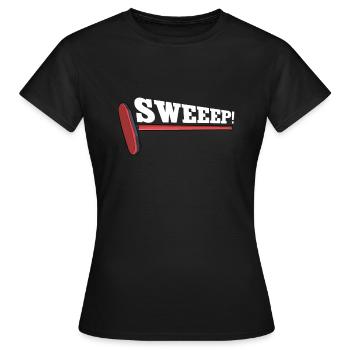 Locken - Frauen T-Shirt - Schwarz - Vorne - AI Model Female 172 dark (172cm)