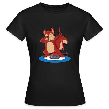 Locken - Frauen T-Shirt - Schwarz - Vorne - AI Model Female 172 dark (172cm)