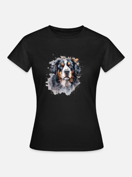 Bouvier bernois - T-shirt Femme - noir