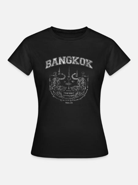 Bangkok Muay-thaï - T-shirt Femme - noir