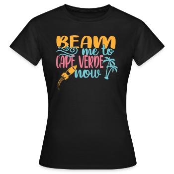 Cape Verde - Women's T-Shirt - black - Front - AI Model Female 172 dark (172cm)