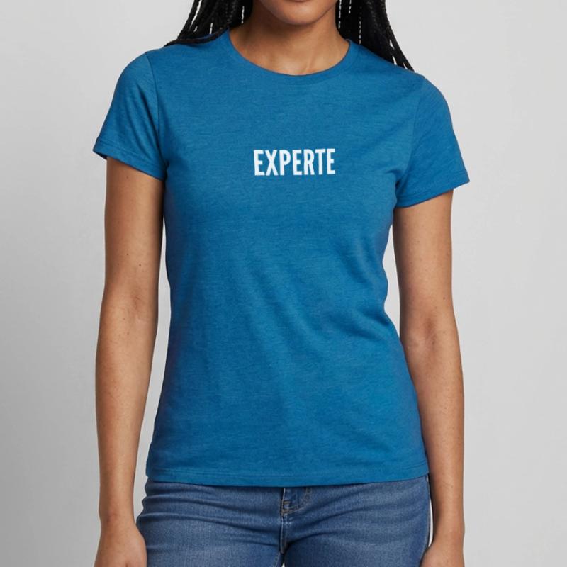 vor dir steht eine Koryphäe Frauen T-Shirt