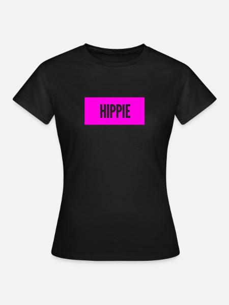 like a hippie - Women's T-Shirt - black
