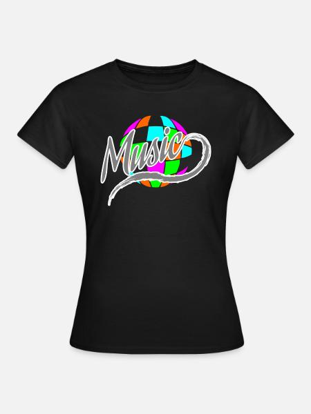 DJ - T-shirt Femme - noir