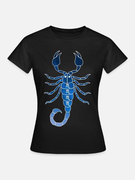 Skorpion und das Universum - Frauen T-Shirt - Schwarz