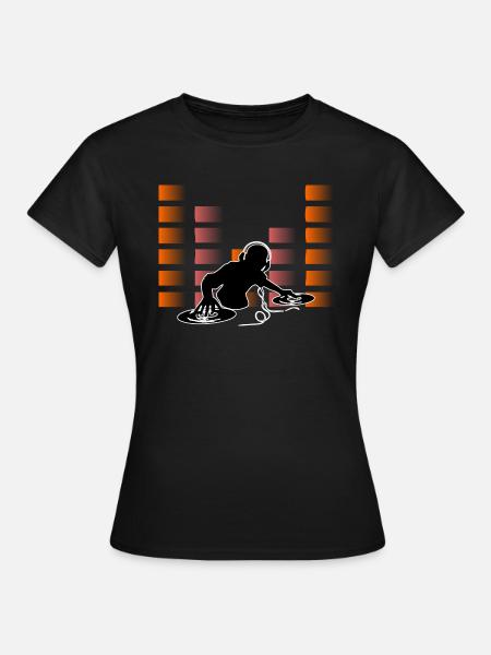 DJ - Women's T-Shirt - black