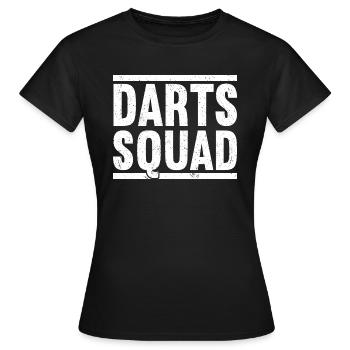Bullseye de fléchettes Dart - T-shirt Femme - noir - Devant - AI Model Female 172 dark (172cm)