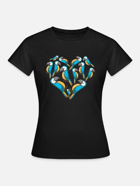 Herz Ara - Frauen T-Shirt - Schwarz