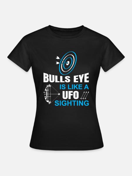 Bogenschießen Bogenschütze - Frauen T-Shirt - Schwarz