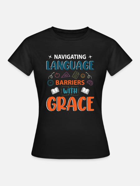 ESL-Lehrer ESL Unterricht - Frauen T-Shirt - Schwarz