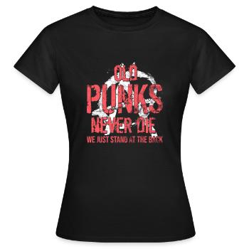 Maglietta Punk Rock - Maglietta da donna - nero - Fronte - AI Model Female 172 dark (172cm)