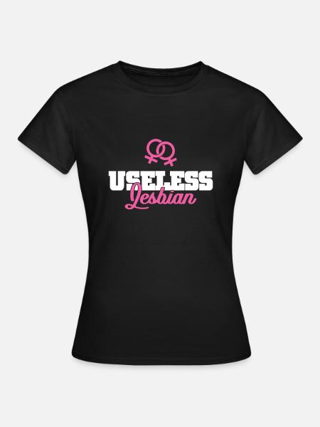 Lesbe - Frauen T-Shirt - Schwarz