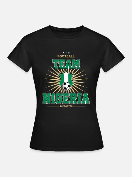 Nigeria - Frauen T-Shirt - Schwarz
