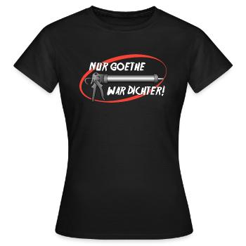 Silikon - Frauen T-Shirt - Schwarz - Vorne - AI Model Female 172 dark (172cm)