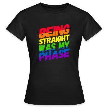 Homosexuality LGBT CSD Gay Pride - Women's T-Shirt - black - Front - AI Model Female 172 dark (172cm)
