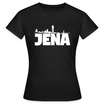 Jena - T-shirt Femme - noir - Devant - AI Model Female 172 dark (172cm)