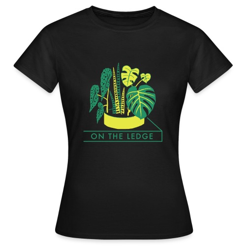 On The Ledge green logo print - Women's T-Shirt