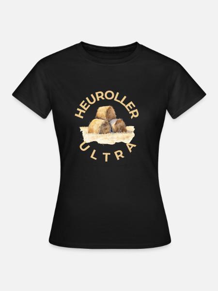 Heuroller Ultra L - Frauen T-Shirt - Schwarz