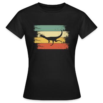 Dino - Women's T-Shirt - black - Front - AI Model Female 172 dark (172cm)