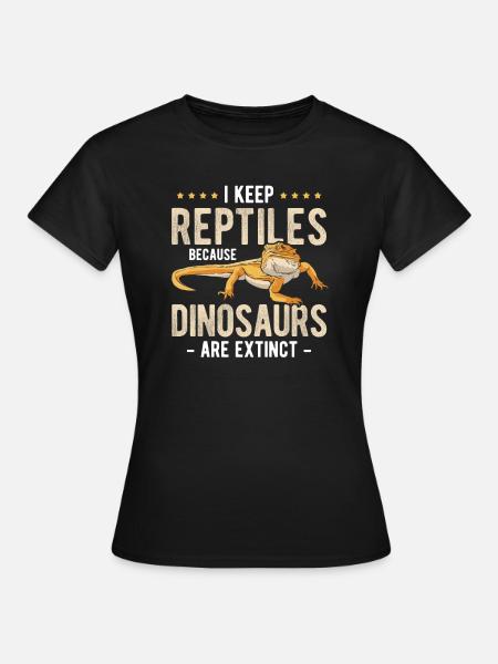Eidechsen Für Besitzer Von Reptilien - Frauen T-Shirt - Schwarz