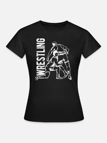 Grappling Martial Arts Wrestling - Frauen T-Shirt - Schwarz