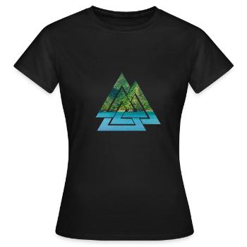 Caraïbes - île des Caraïbes - T-shirt Femme - noir - Devant - AI Model Female 172 dark (172cm)