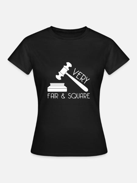 Juge avocat juge juge - T-shirt Femme - noir