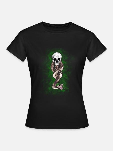Dunkles Mal - Frauen T-Shirt - Schwarz