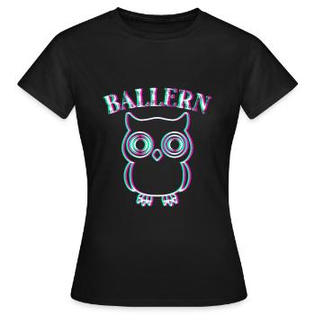 Hardstyle Hardtech Techno Musik Festival Party - Frauen T-Shirt - Schwarz - Vorne - AI Model Female 172 dark (172cm)