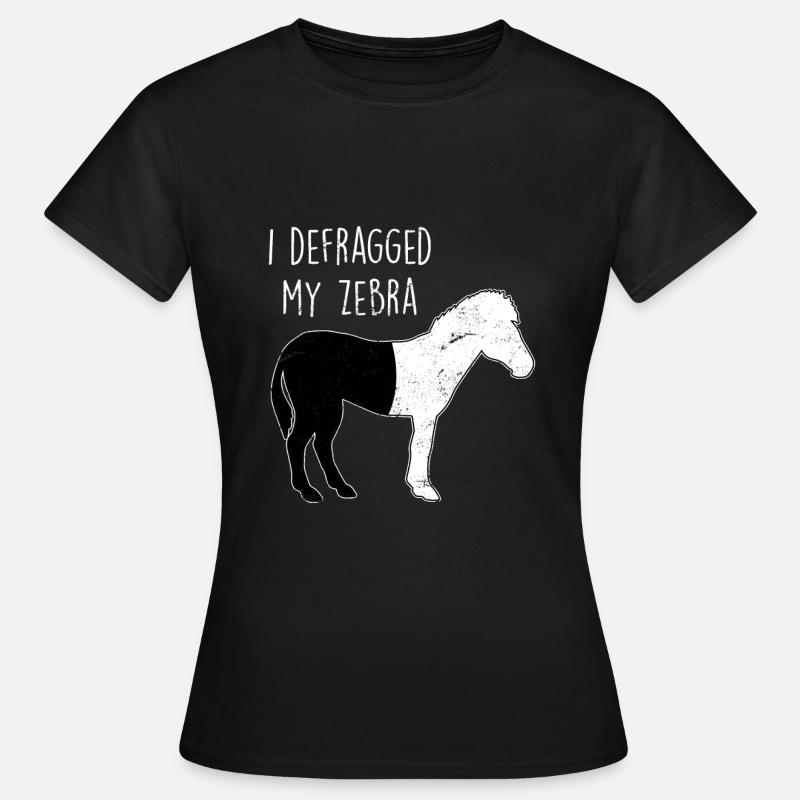 Computer Scientist Programmer Fun Joke - Women's T-Shirt - black