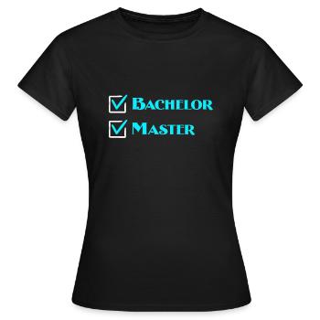 Master 2022 Master Abschluss - Frauen T-Shirt - Schwarz - Vorne - AI Model Female 172 dark (172cm)
