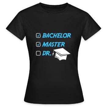 Master Hut Master Abschluss Master 2022 - Frauen T-Shirt - Schwarz - Vorne - AI Model Female 172 dark (172cm)