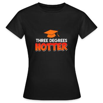 Thèse de doctorat Doctorat - T-shirt Femme - noir - Devant - AI Model Female 172 dark (172cm)