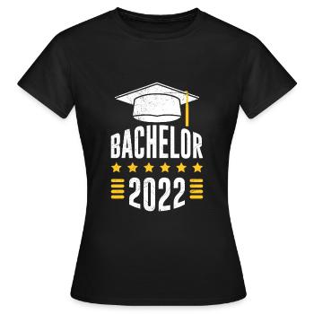 Baccalauréat 2022 Baccalauréat - T-shirt Femme - noir - Devant - AI Model Female 172 dark (172cm)
