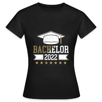 Baccalauréat 2022 Baccalauréat - T-shirt Femme - noir - Devant - AI Model Female 172 dark (172cm)