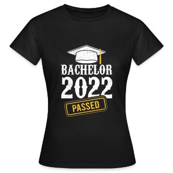 Baccalauréat 2022 Baccalauréat - T-shirt Femme - noir - Devant - AI Model Female 172 dark (172cm)